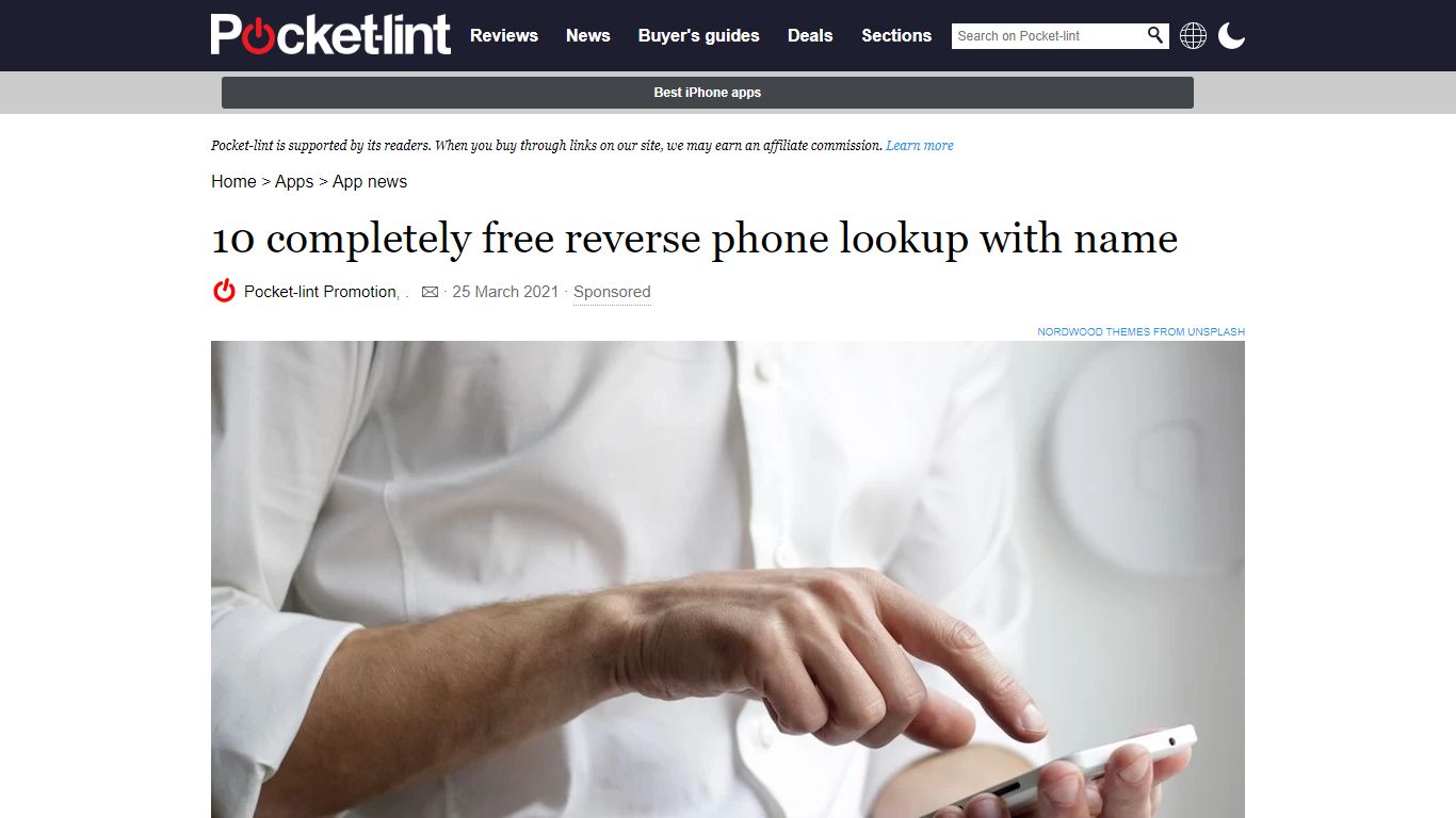 10 completely free reverse phone lookup with name - Pocket-lint